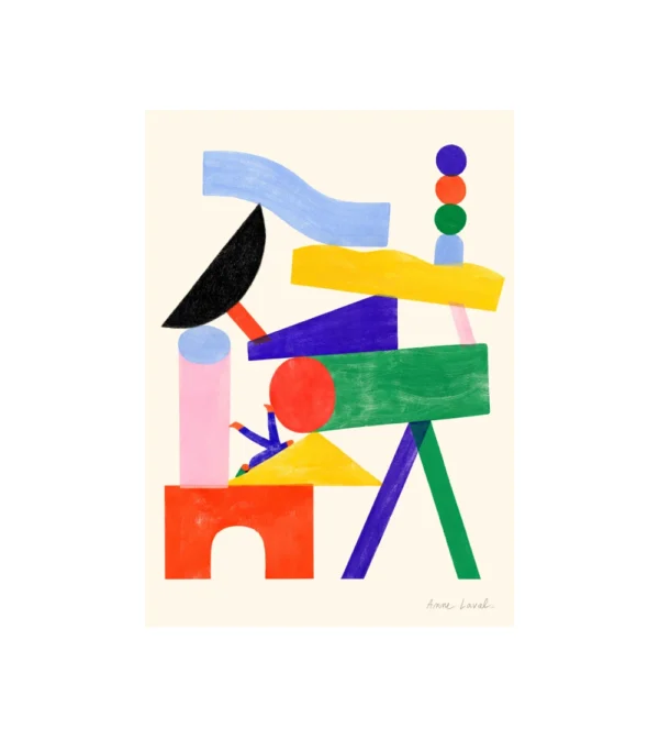 Lámina formas de colores