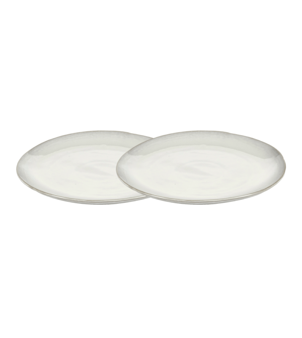 Set de platos blancos
