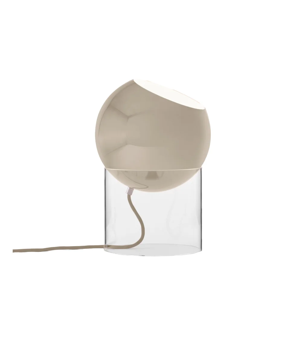lámpara de diseño beige