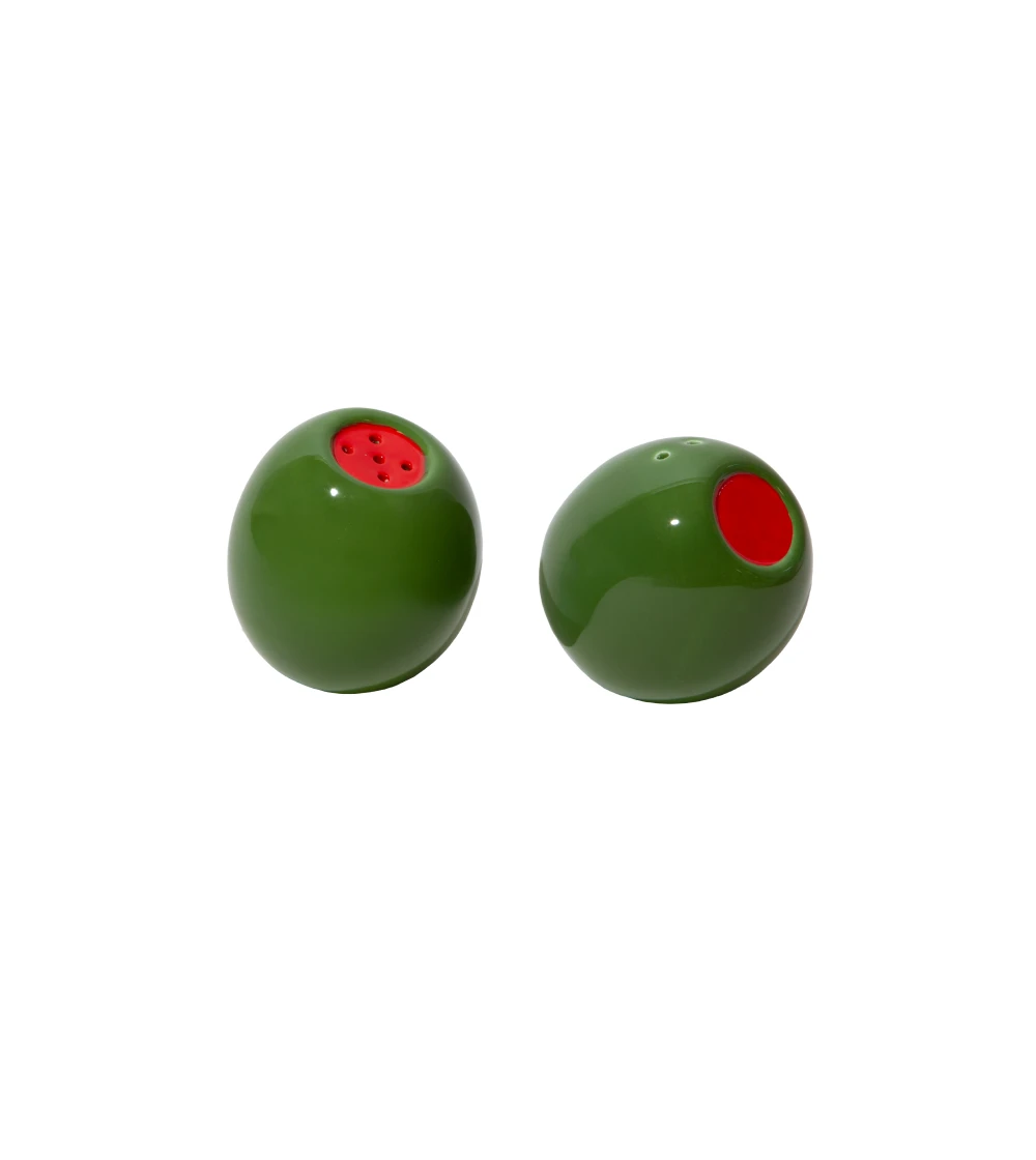 salero y pimentero aceituna