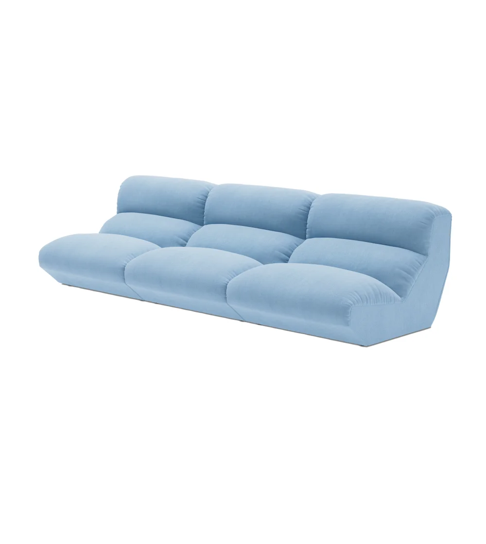 Sofá modular azul