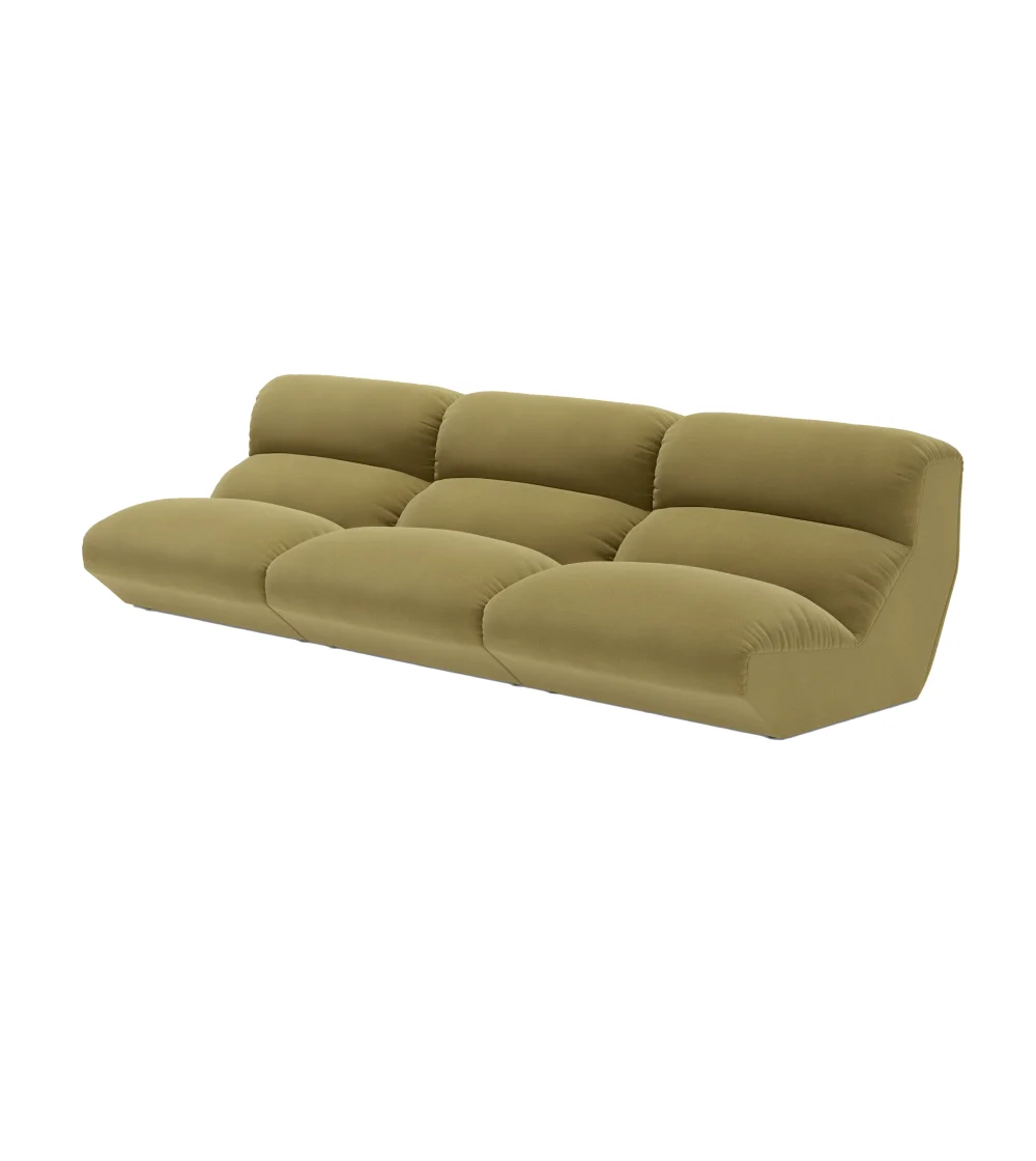 Sofá modular verde