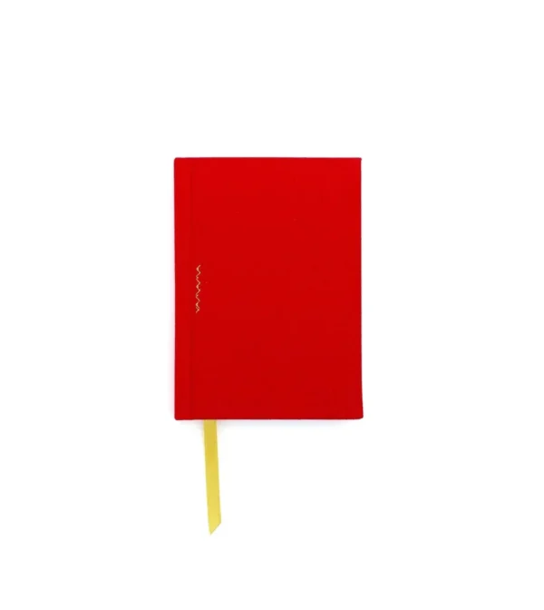 cuaderno cubierta tela