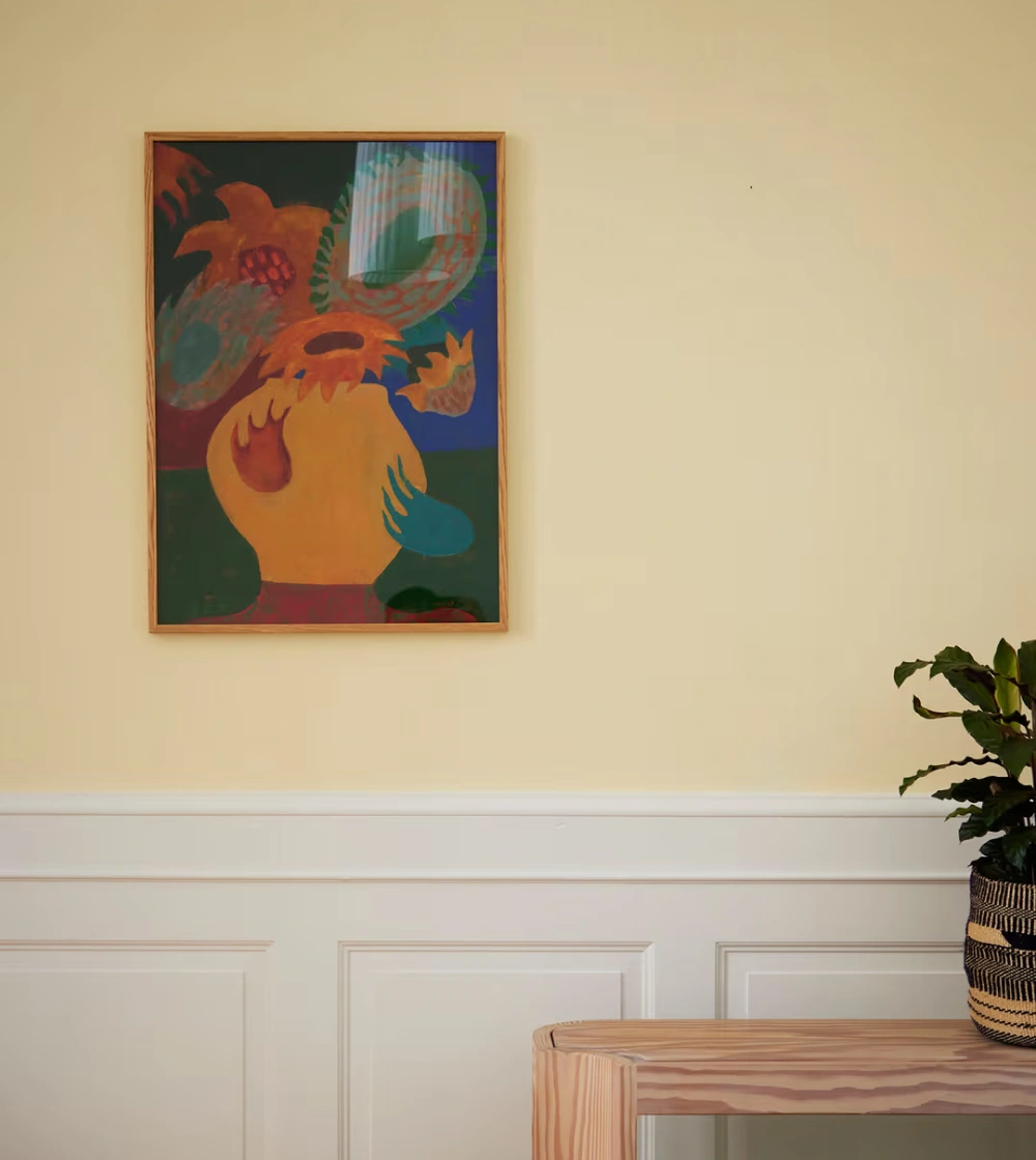 lámina girasoles van gogh