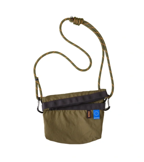 bolso bandolera verde packbags