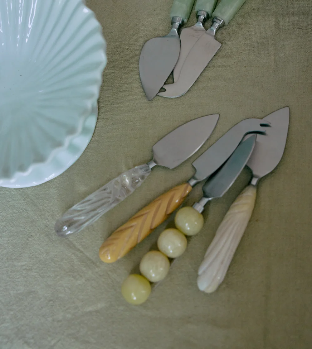 set de cuchillos para queso elegantes