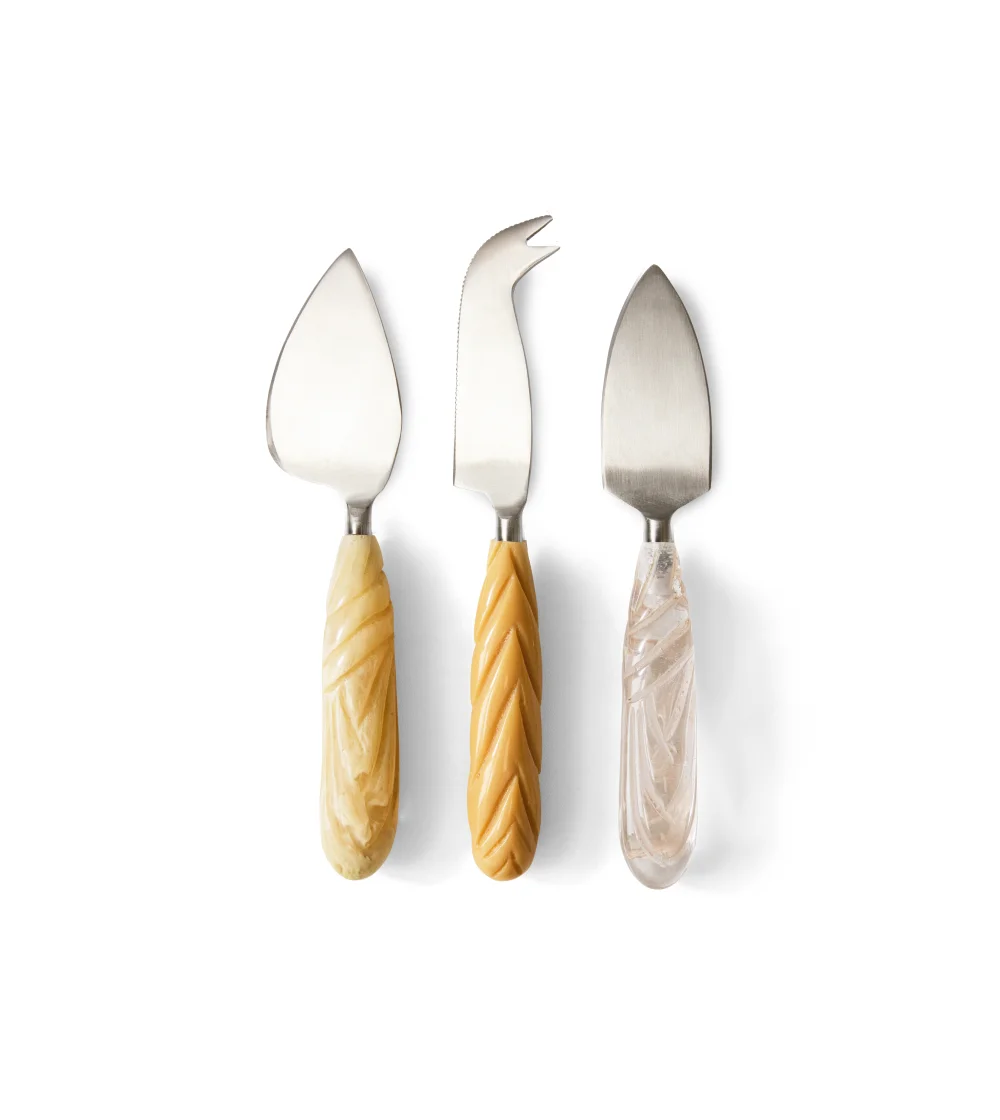 set de cuchillos para queso elegantes