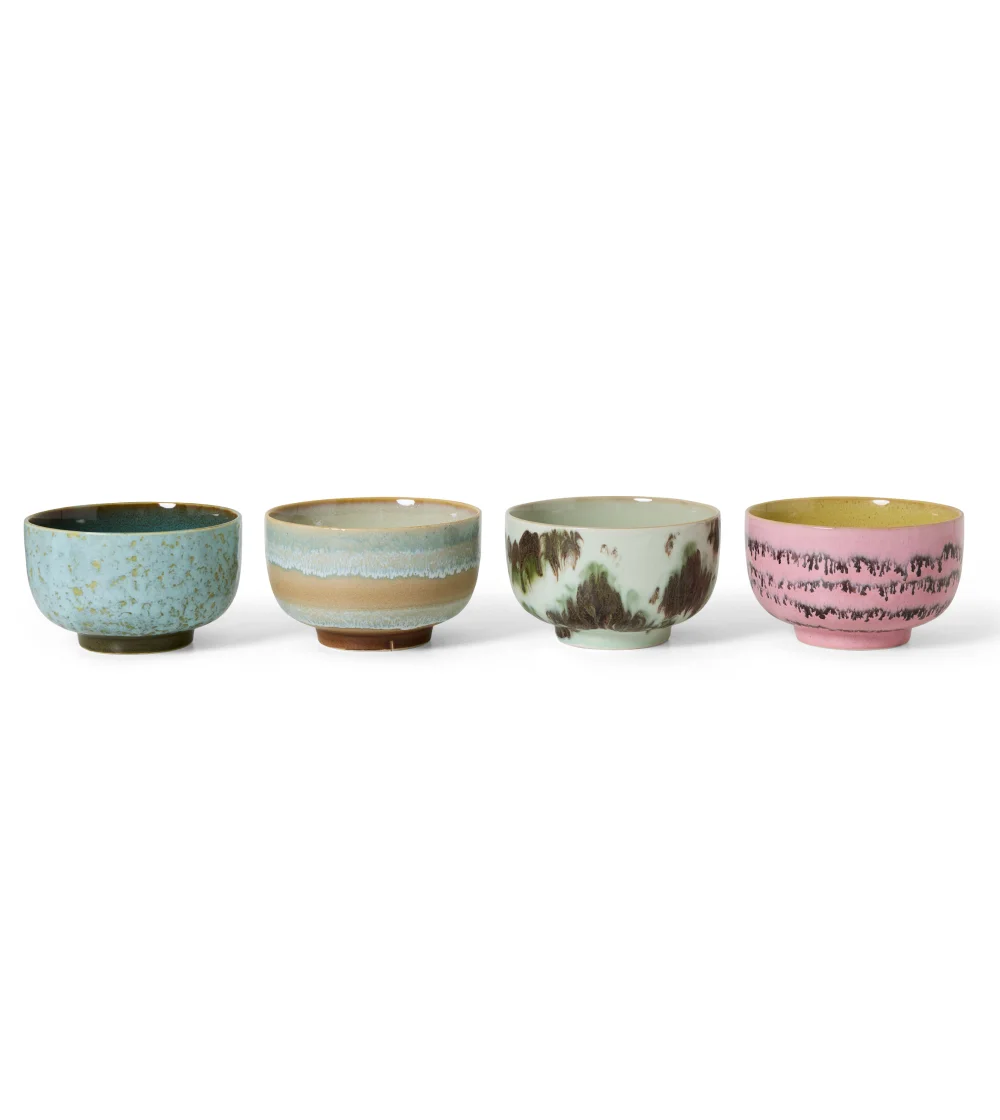 bowls de cerámica de colores hkliving