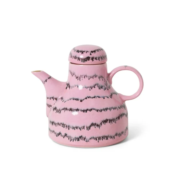 jarra pa café de cerámica rosa de hkliving