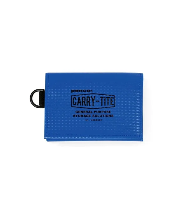 carry tite, cartera azul para hombres de Penco