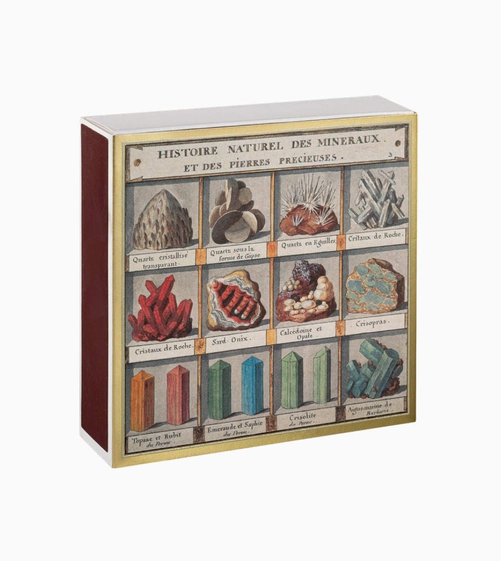 caja de cerillas bonitas de diseño archivist