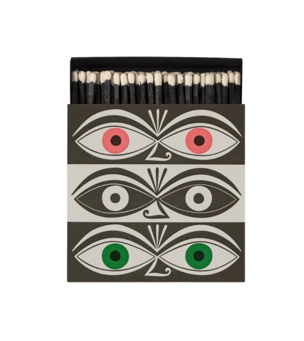 caja de cerillas bonitas de diseño archivist