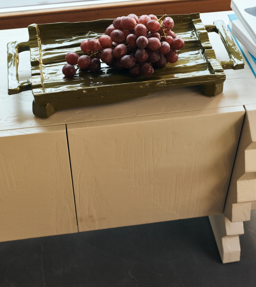 aparador color crema de madera de hkliving