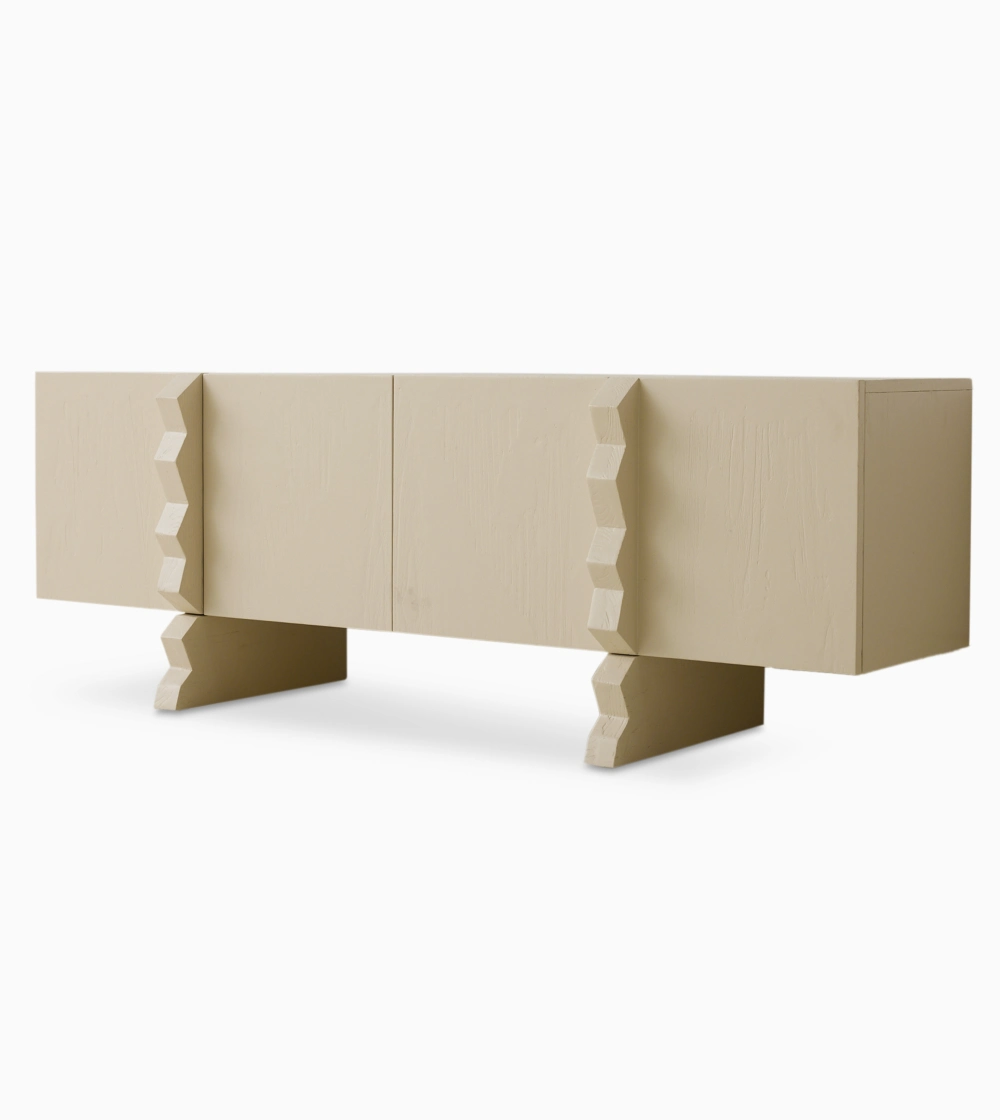 aparador color crema de madera de hkliving