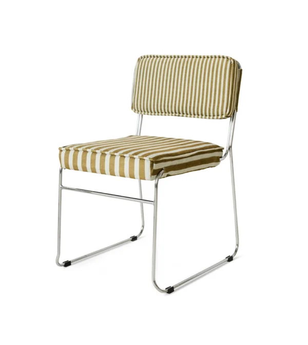silla tapizada estilo retro Endless dining chair de HKLIVING
