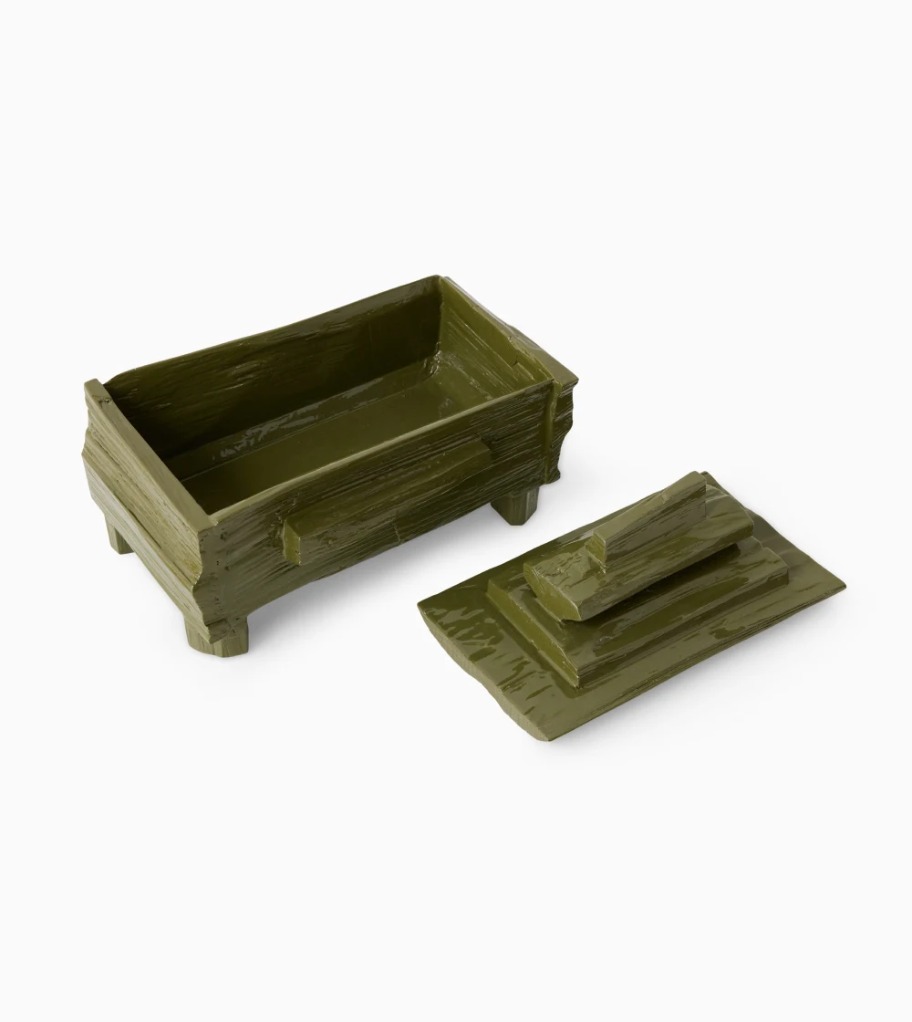 Joyero de diseño de Teun Zwets para HKLIVING sobre mesa o estantería como objeto decorativo contemporáneo