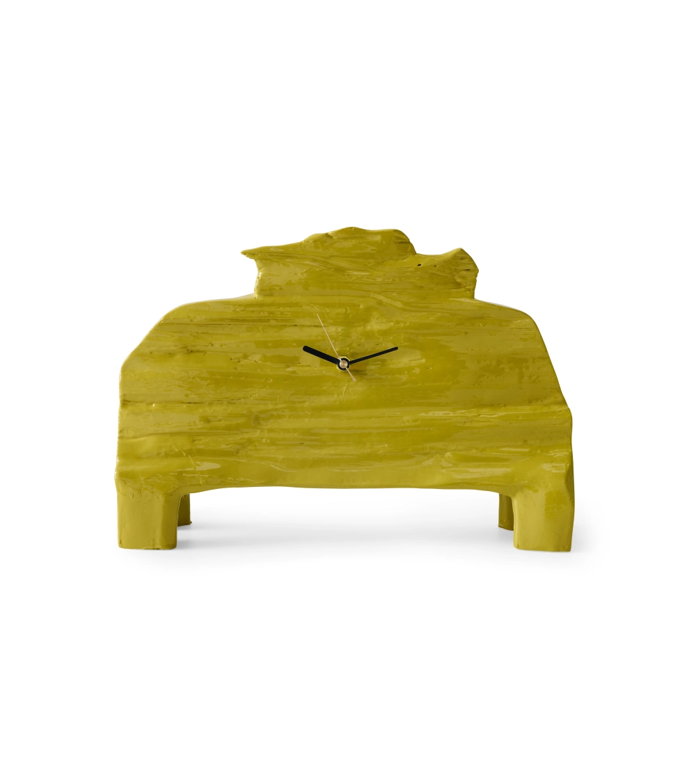 Reloj de sobremesa de diseño moderno de madera de hkliving