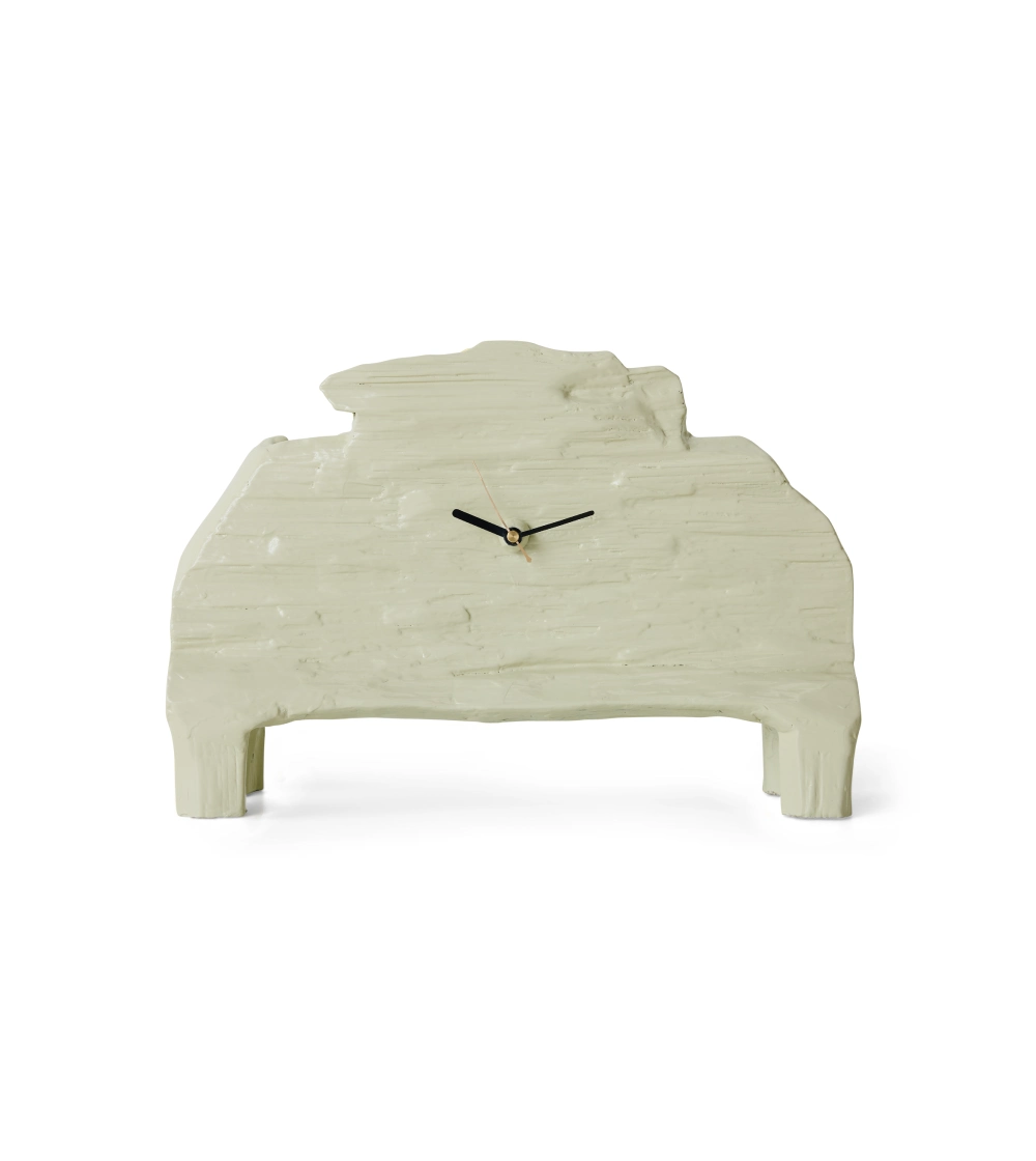 Reloj de sobremesa de diseño moderno de madera de hkliving