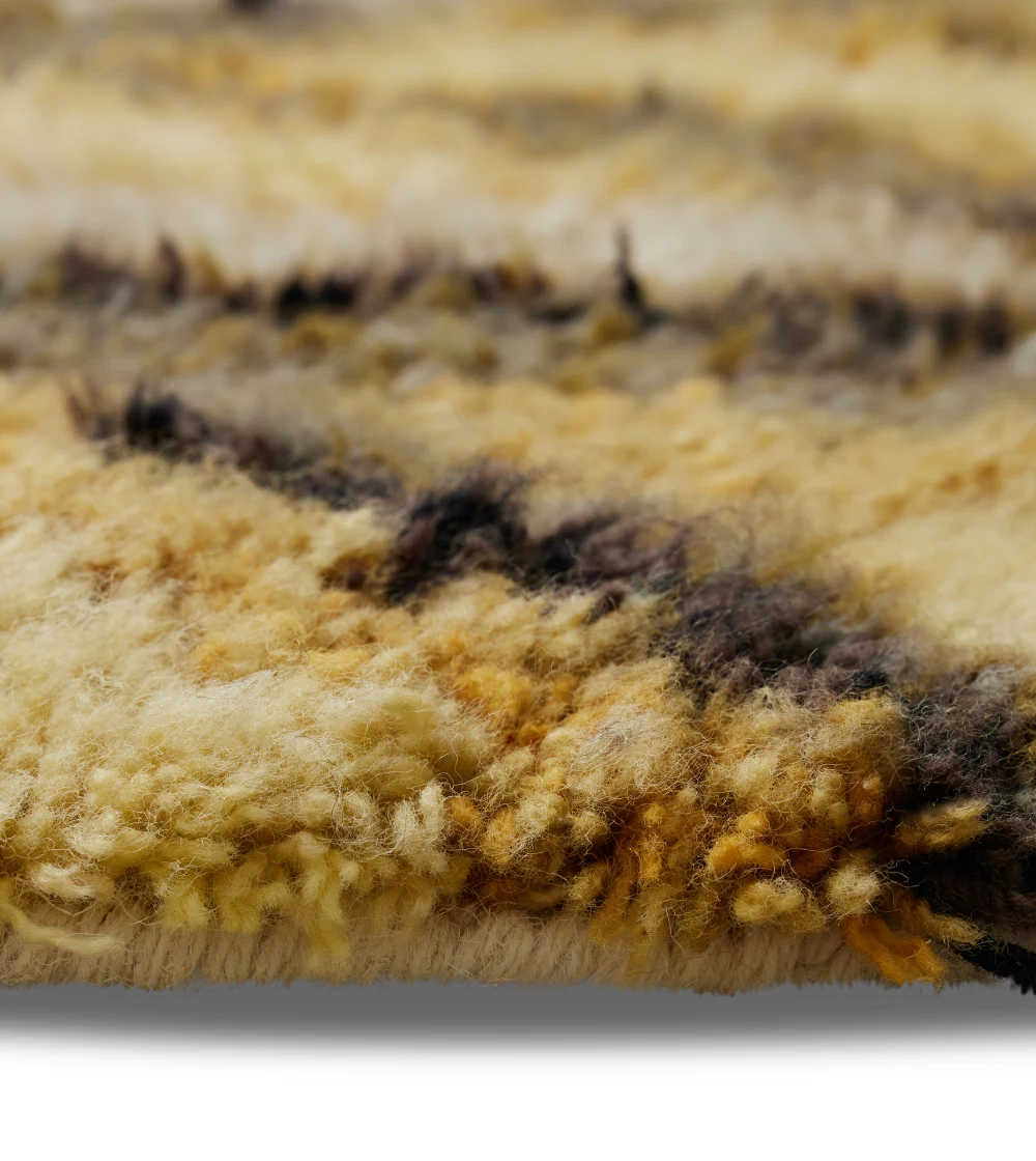 Fluffy Round Rug Dunes 145 - Imagen 4