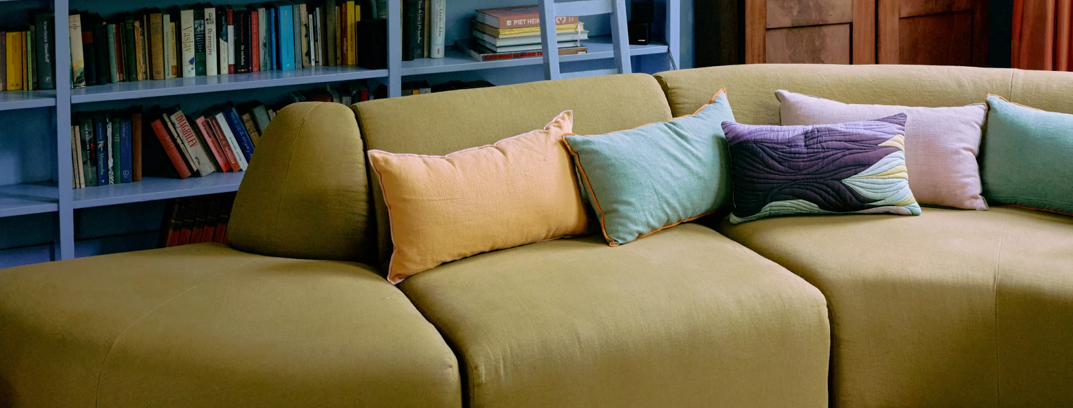 Genunine_banner_sofas_HKLIVING_ok sofá modular color verde de estilo retro de HKLIVING