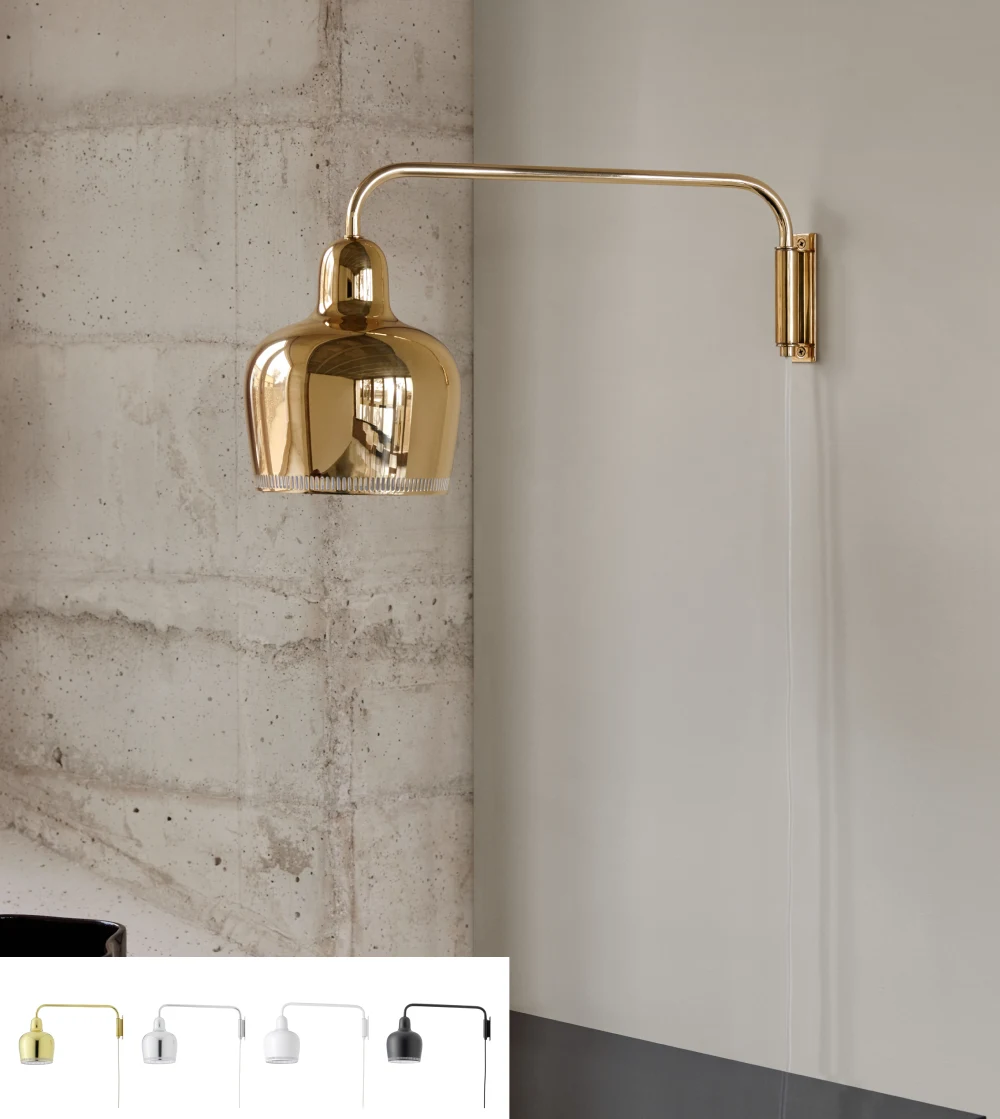 Wall Light A330S Golden Bell - Imagen 2