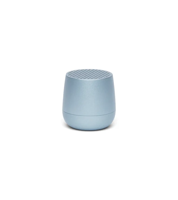 mini altavoz bluetoth portátil de Lexon azul claro
