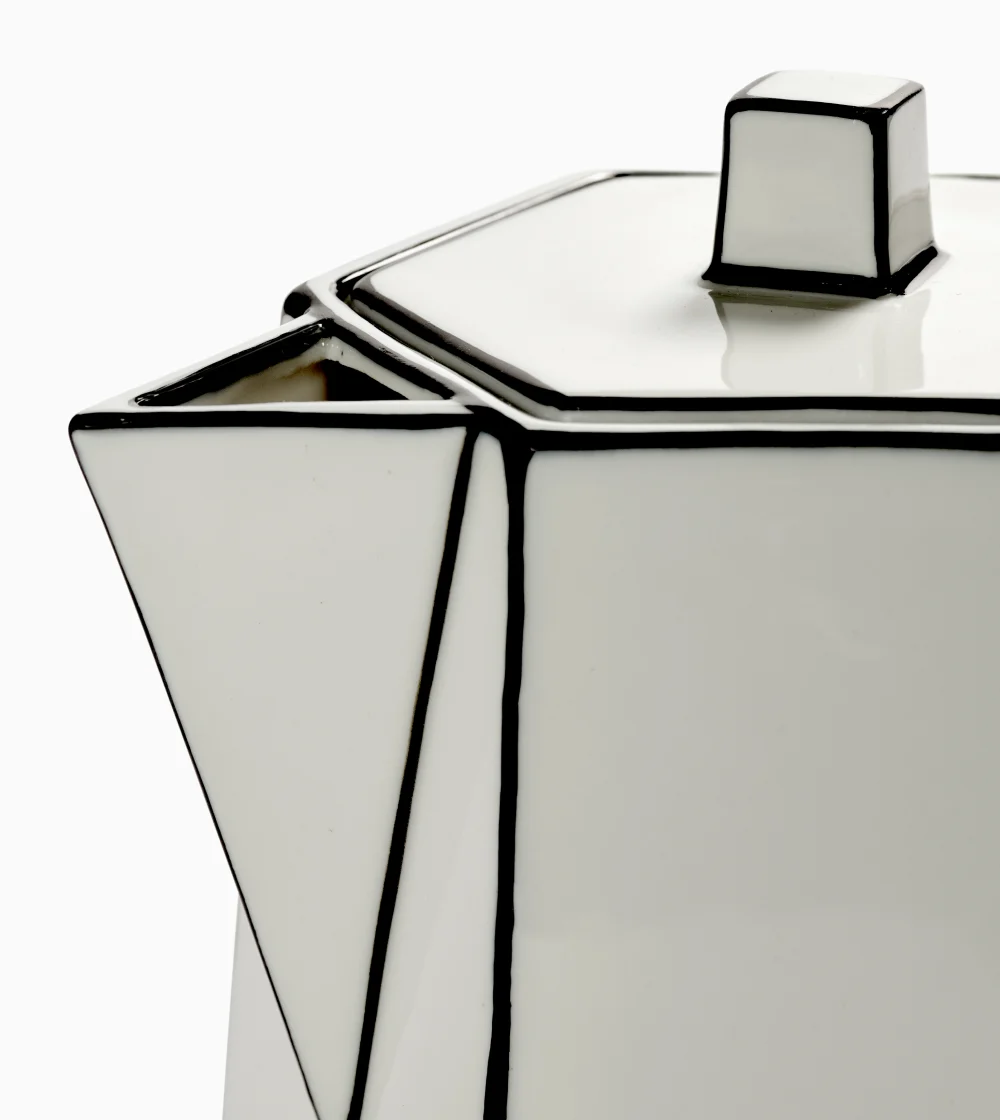 Tetera Blanca-Negra Carte Blanche - Imagen 5