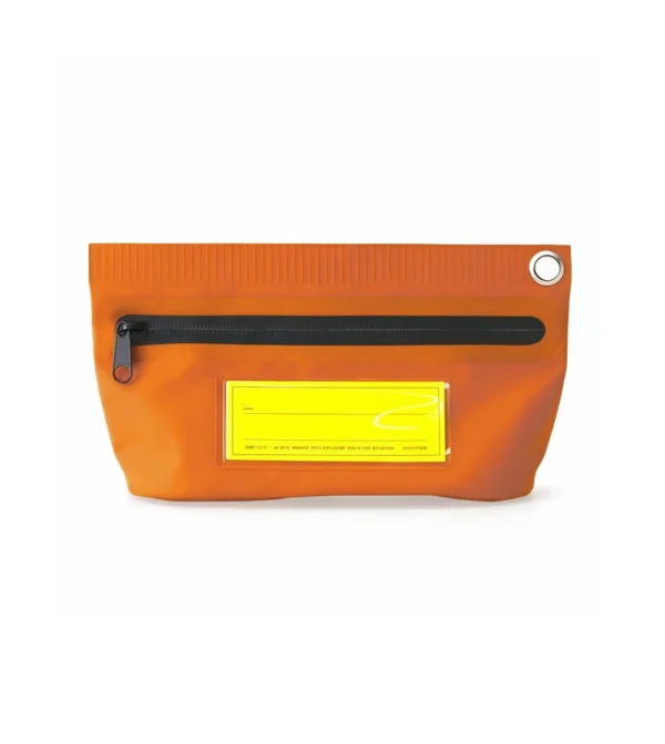 estuche o neceser naranja resistente al agua HIGHTIDE