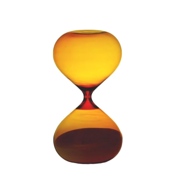 Reloj de arena color ambar HIGHTIDE artesanal
