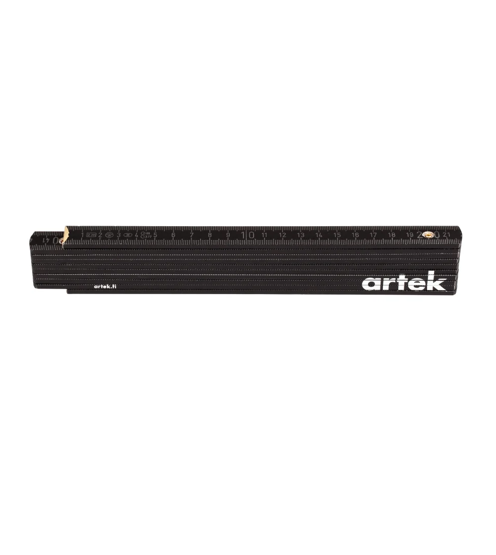 metro pegable de dos metros de madera de la marca artek