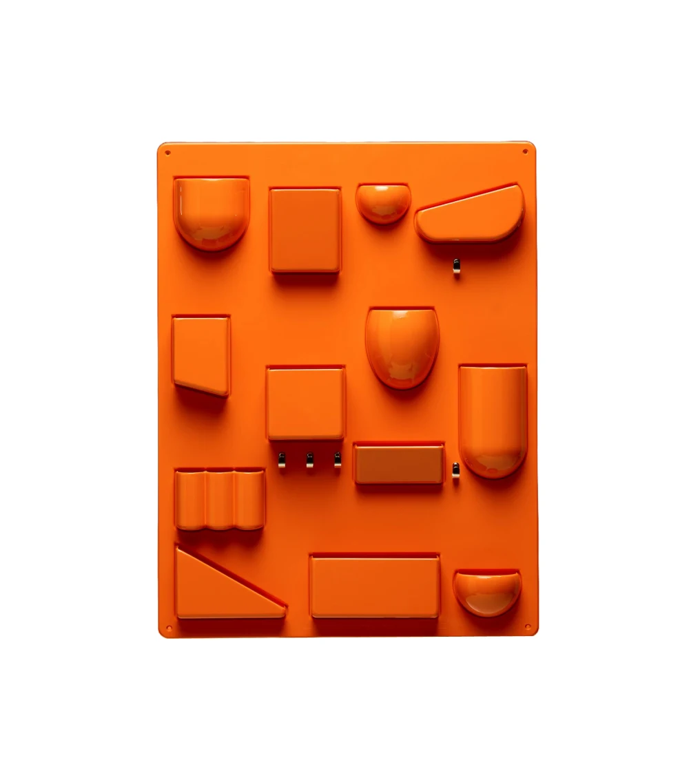 organizador de escritorio Uten.sillo II de Vitra en color naranja mandarina