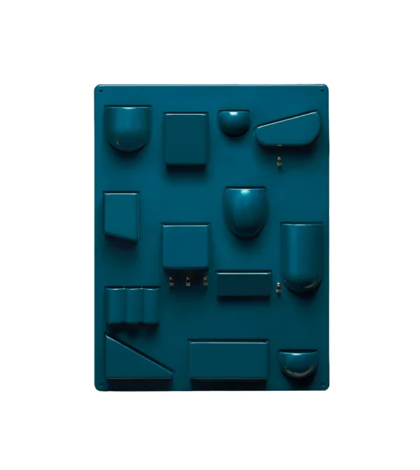 organizador de escritorio Uten.sillo II de Vitra en color azul petróleo