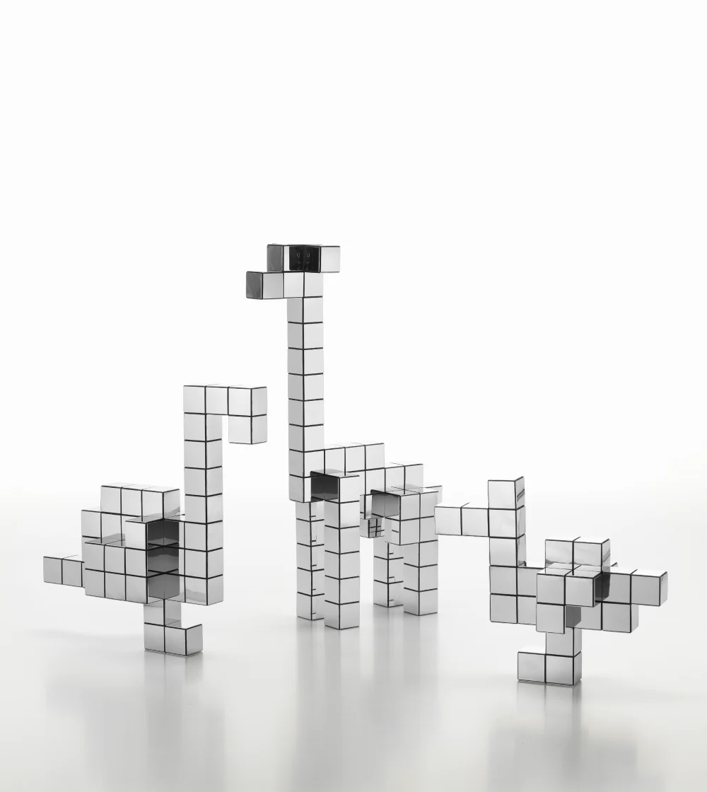 Panton Cubes: Giraffe Chrome - Imagen 3