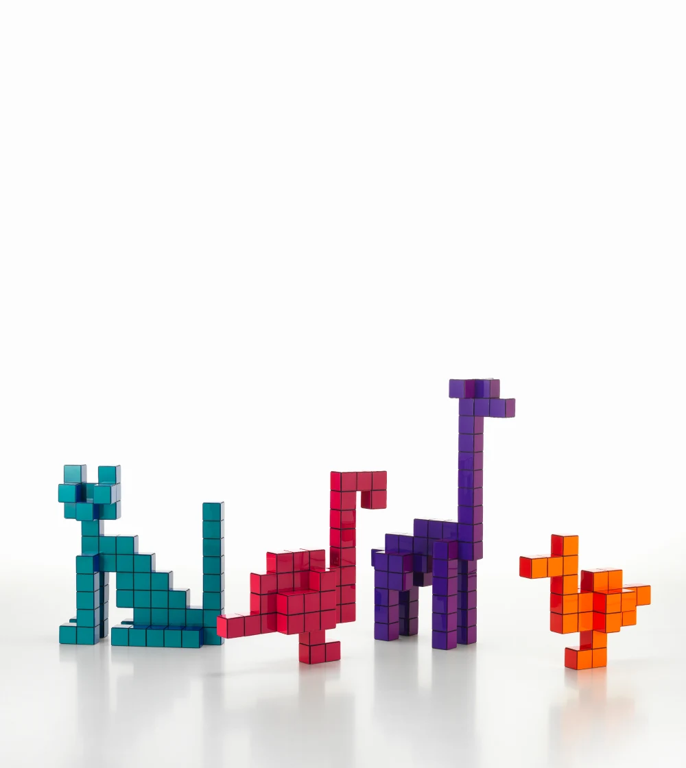 Panton Cubes de Vitra con forma de animales