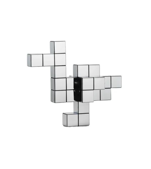 Panton Cubes Duck Chrome de Vitra con forma de pato