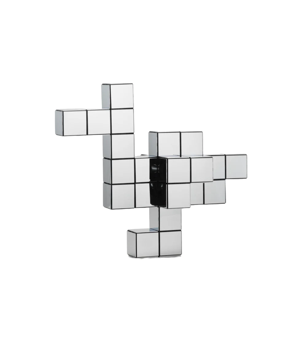 Panton Cubes Duck Chrome de Vitra con forma de pato