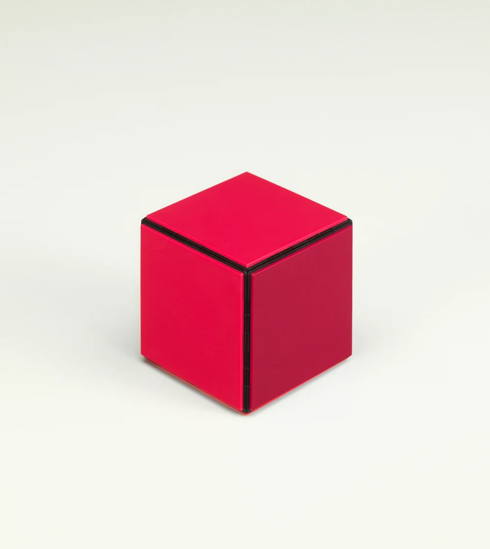 Panton Cubes Flamingo Duo-Tone de Vitra con forma de flamenco