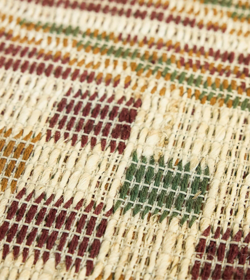 Alfombra de yute Norman de HKLIVING de 200 × 300 cm, con tejido natural y textura rústica, ideal para decorar salones y comedores con alfombras de fibras naturales.