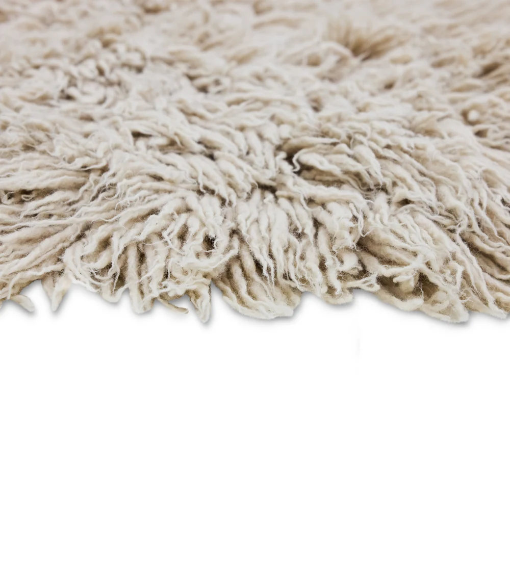 Woolen Rug Beige 150x240 - Imagen 4