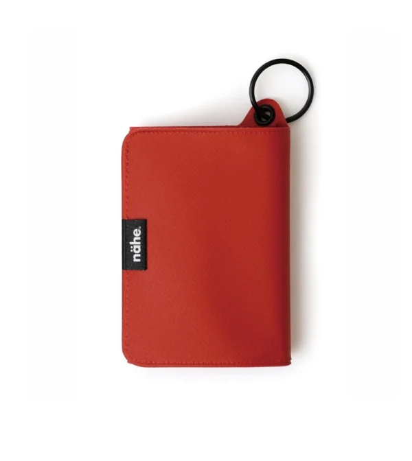 cartera pequeña roja de nähe