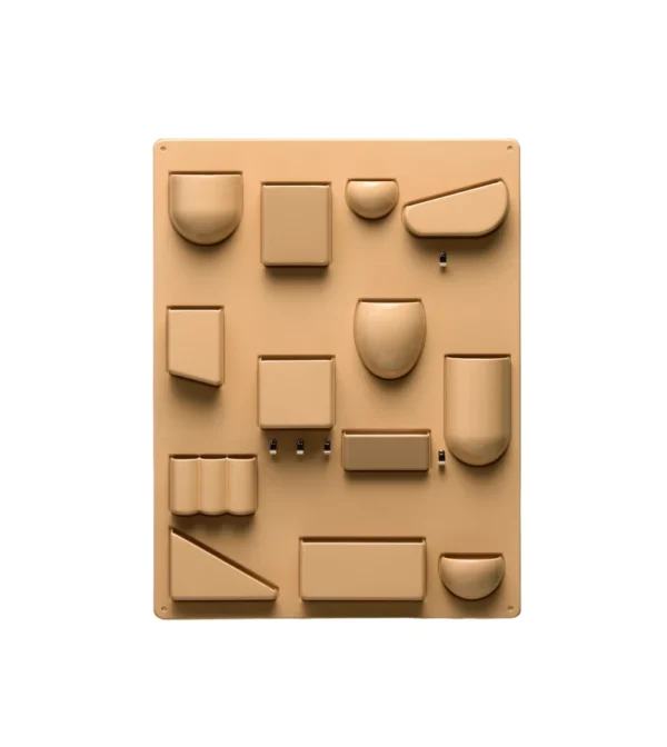 organizador de escritorio Uten.sillo II de Vitra en color beige
