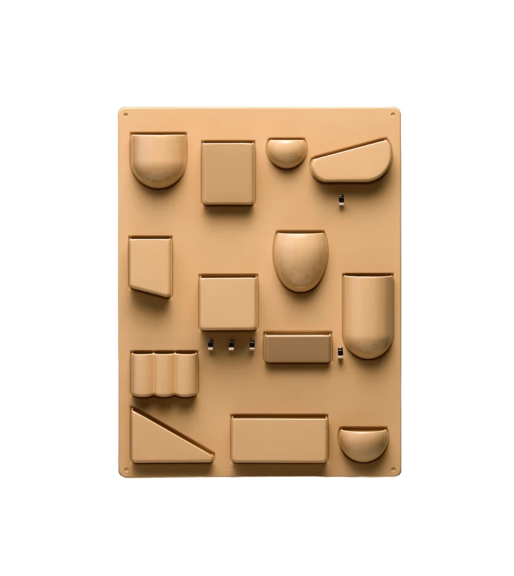 organizador de escritorio Uten.sillo II de Vitra en color beige