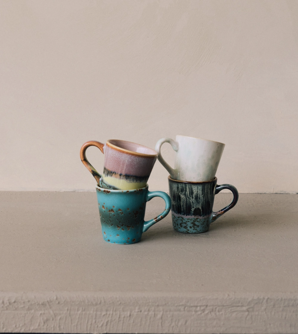 70s Ceramics: Tazas Espresso Softness Set/4 - Imagen 3