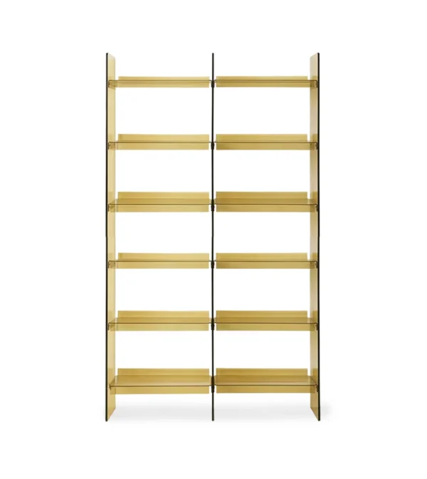 Estantería Acrylic verde oliva de 240 cm de HKLIVING